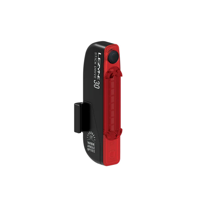 Lezyne Stick Drive Rear LED Light 30-Lumens Black