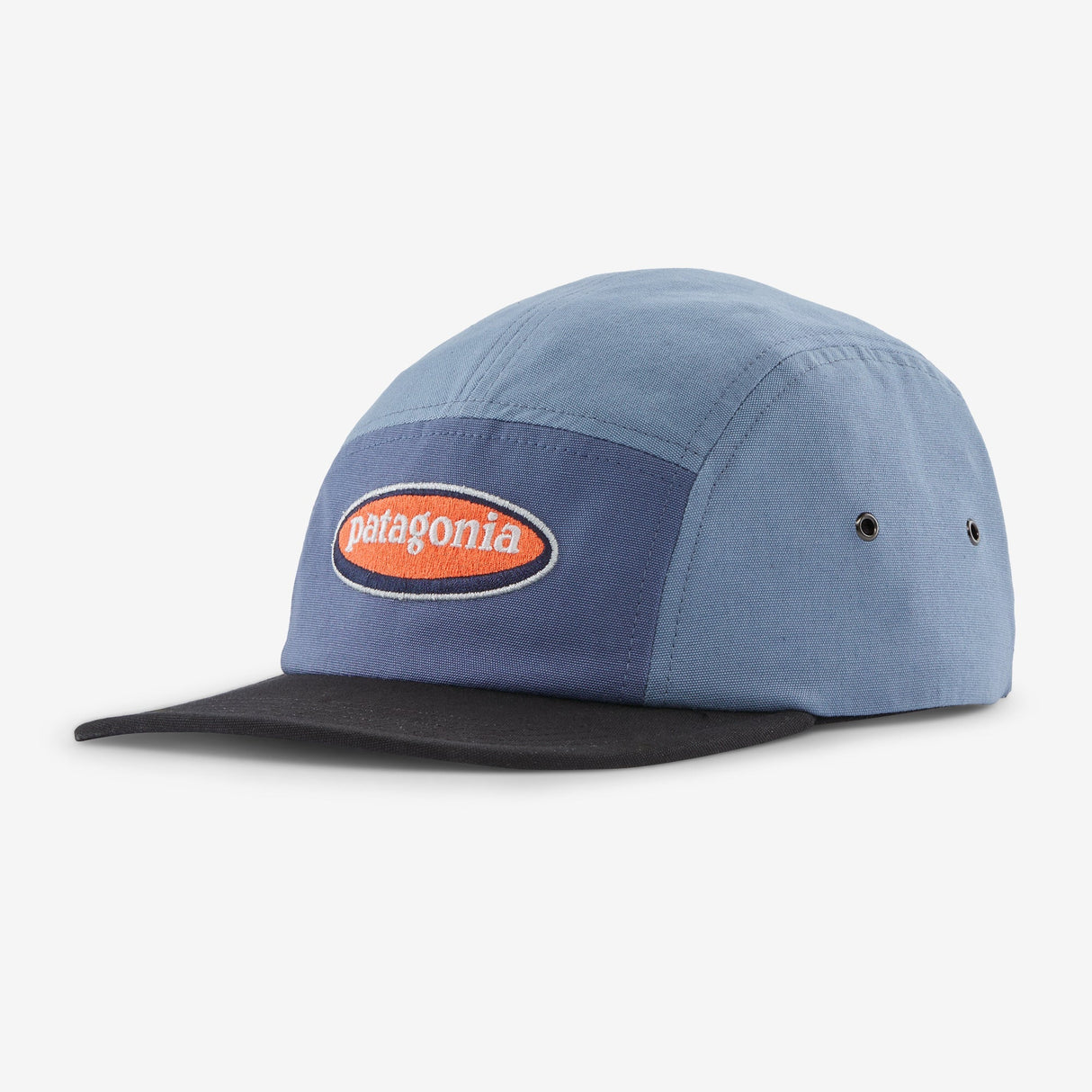 Patagonia Graphic Maclure Hat Oval Logo Barnacle Blue