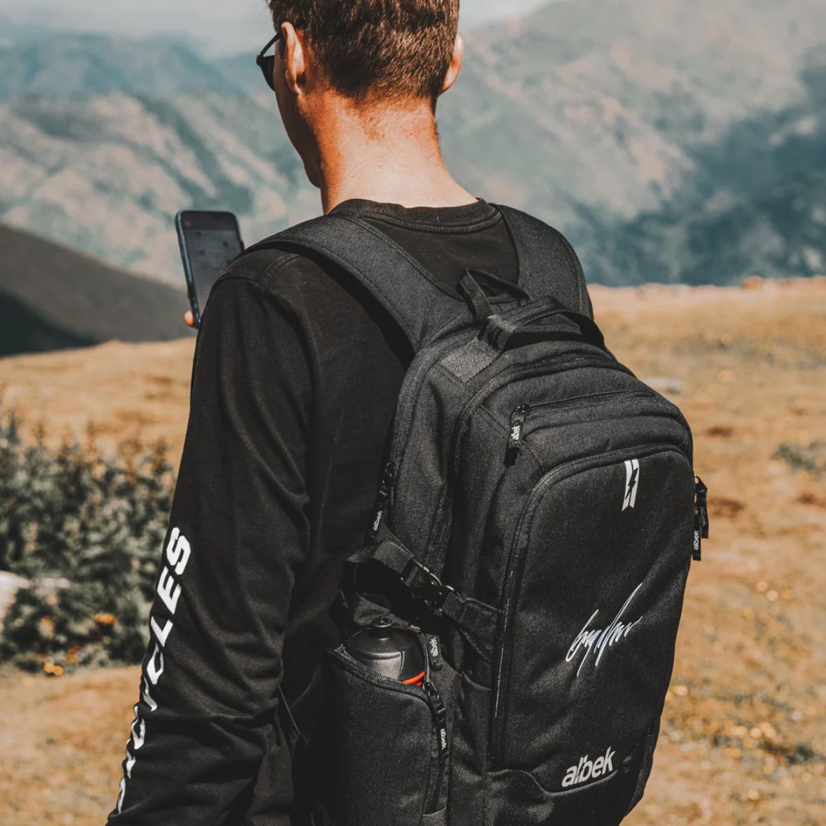 ALBEK - DUDLEY BACKPACK - COVERT BLACK