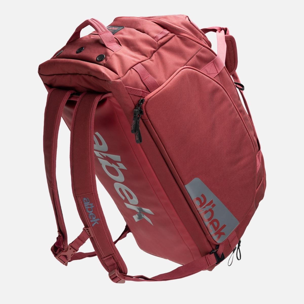 ALBEK - SKYTRAIL DUFFEL BAG - BURGUNDY