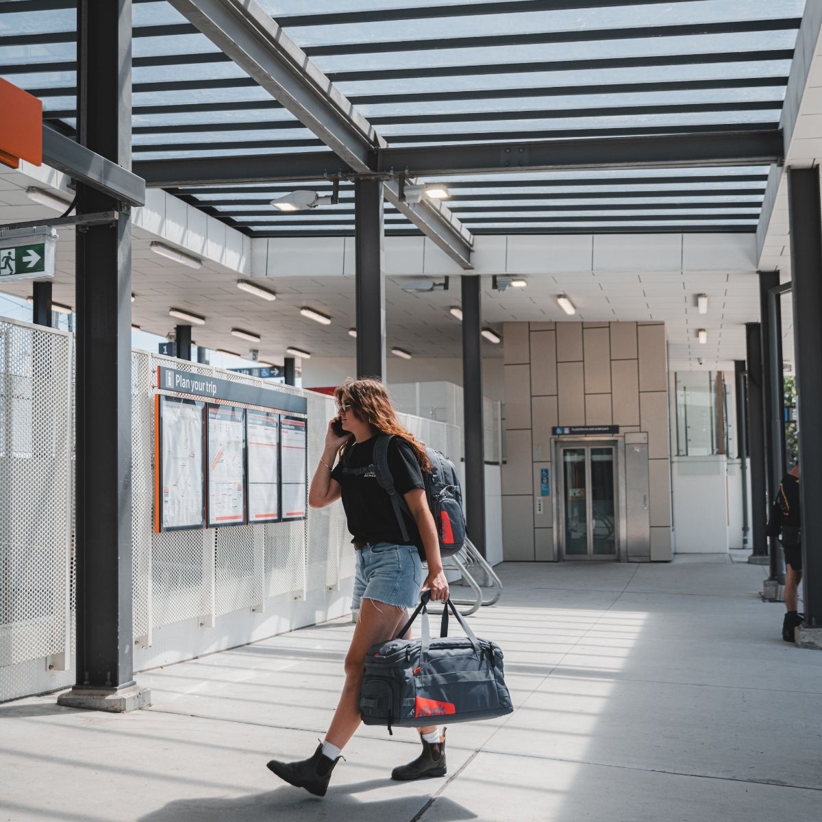 ALBEK - SKYTRAIL DUFFEL BAG - STEEL GREY