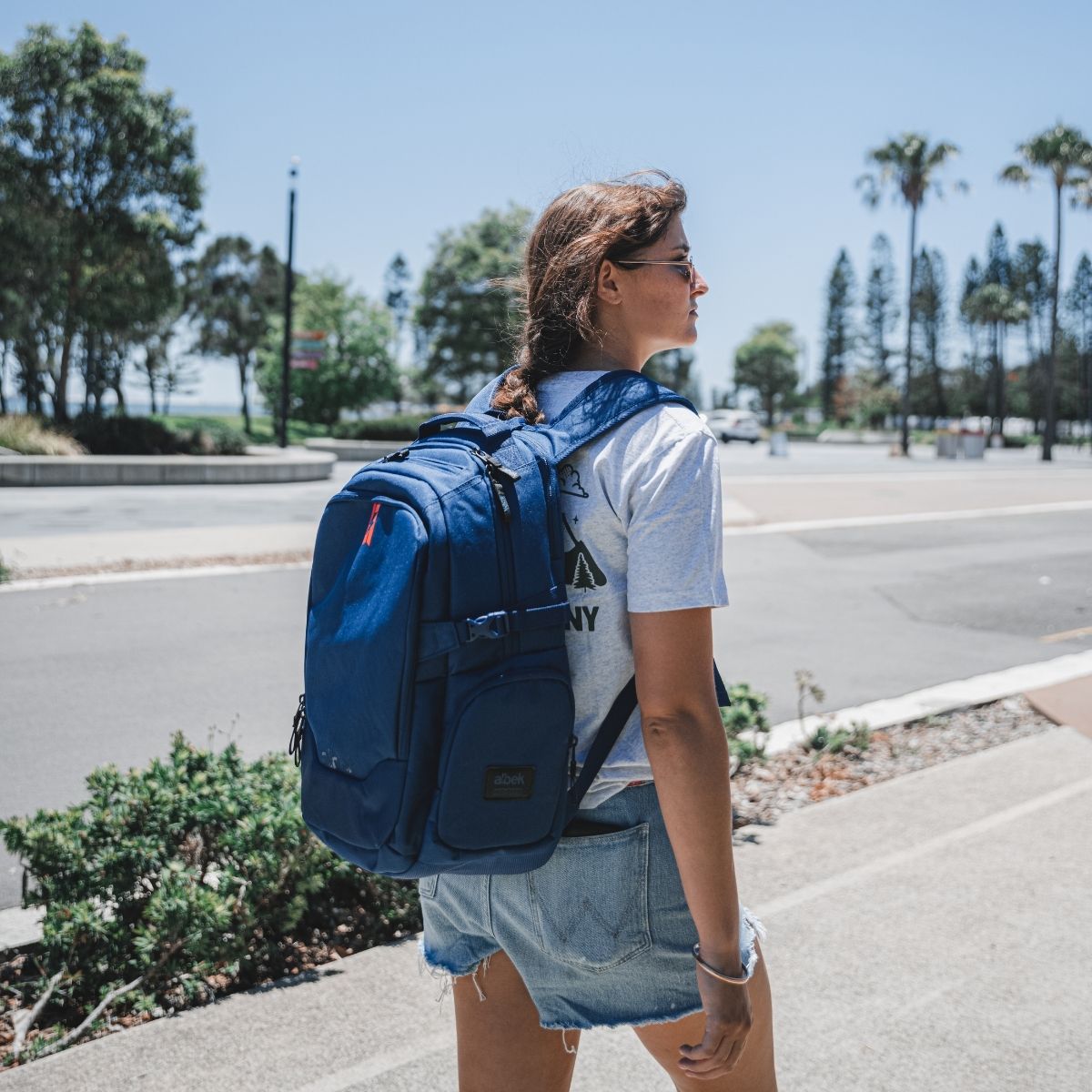 ALBEK - DUDLEY BACKPACK - POSEIDON BLUE