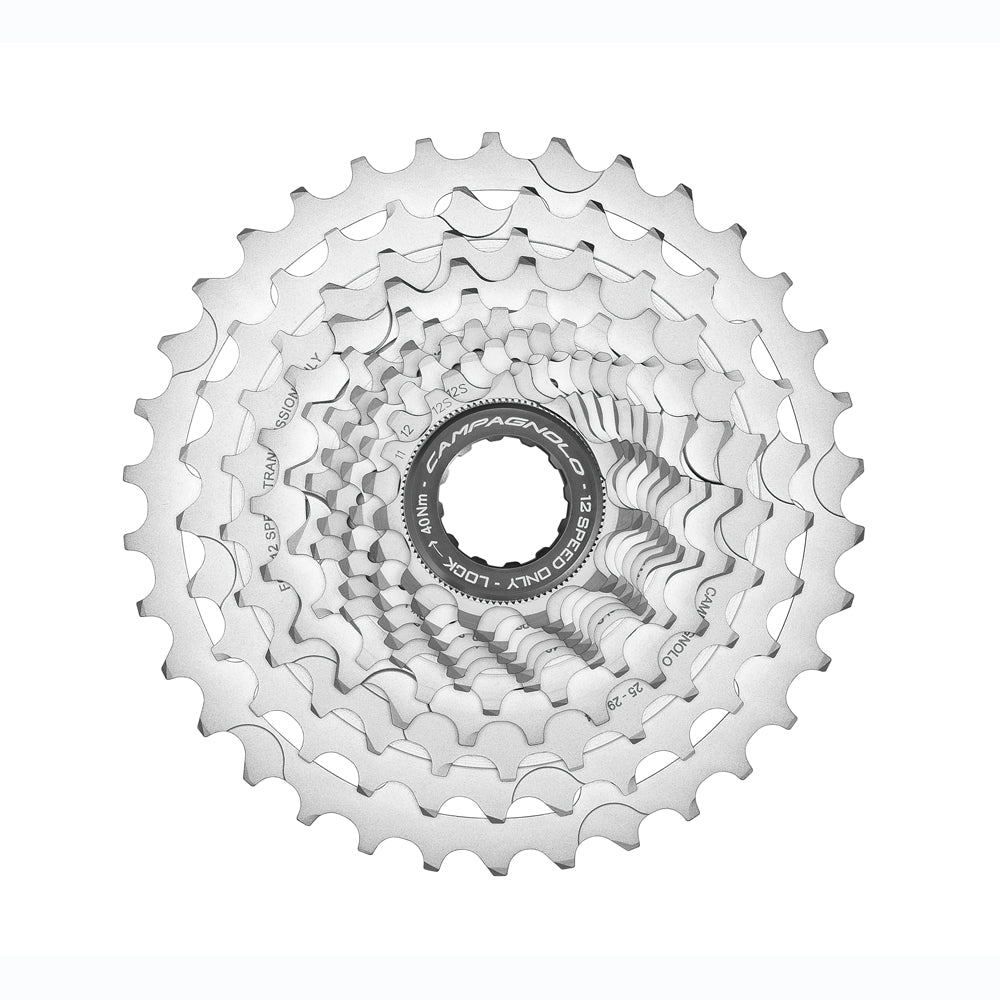 Campagnolo Chorus 12 Speed Cassette 11 - 34 Tooth Silver - Only Compatible with RD20-CH Derailleur