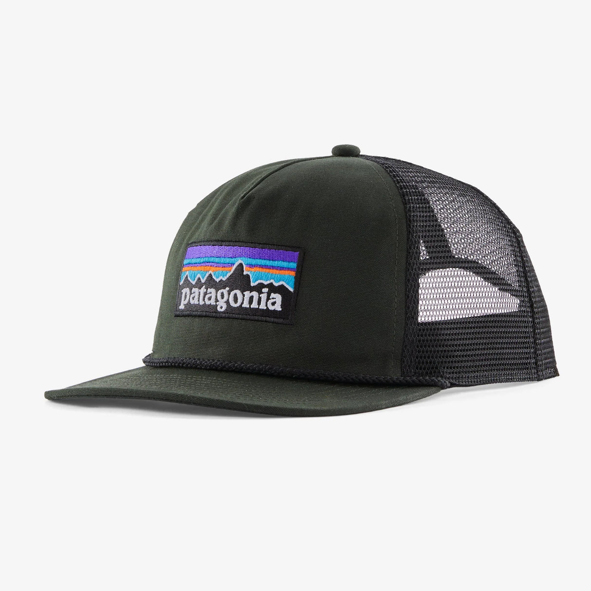 Patagonia Airfarer Cap P-6 Logo Old Growth Green
