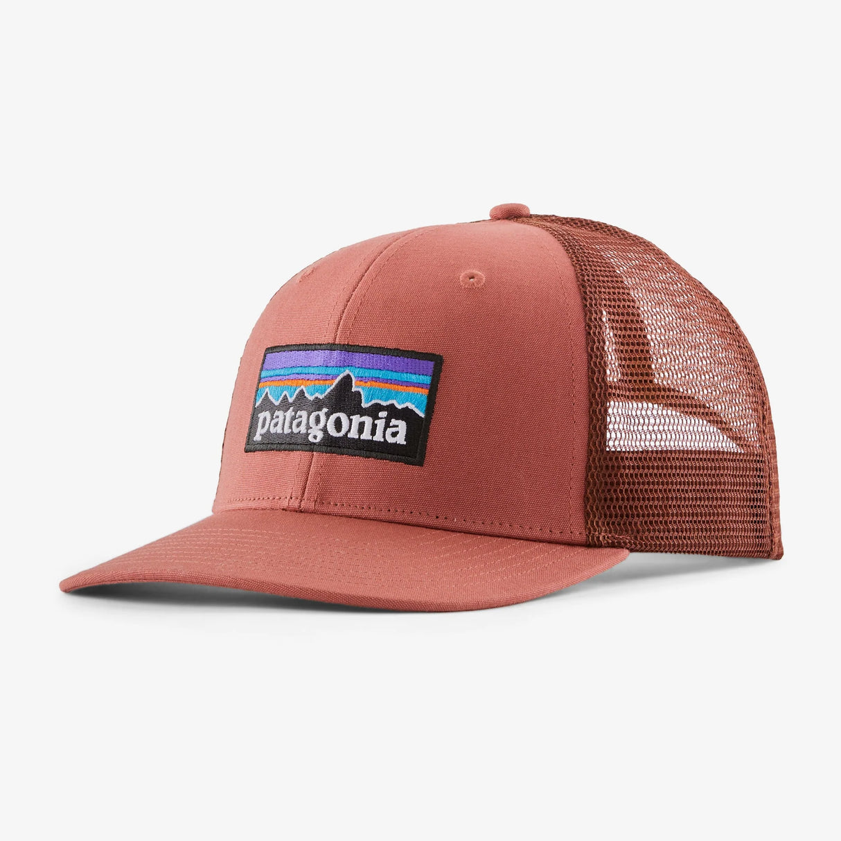 Patagonia P-6 Logo Trucker Hat Potters Red
