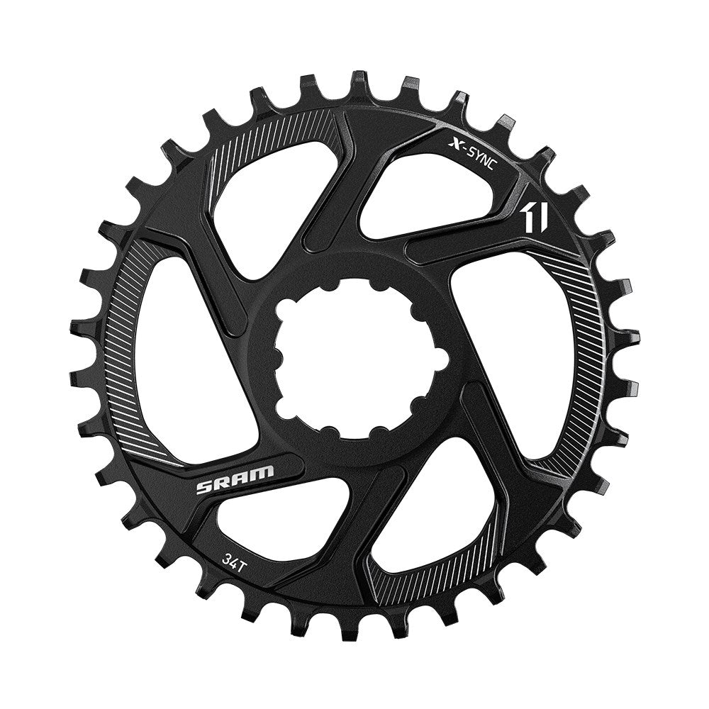 SRAM Chain Ring X-Sync Steel 28 Tooth Direct Mount 3mm Offset Steel 3.5mm Black 11 Speed