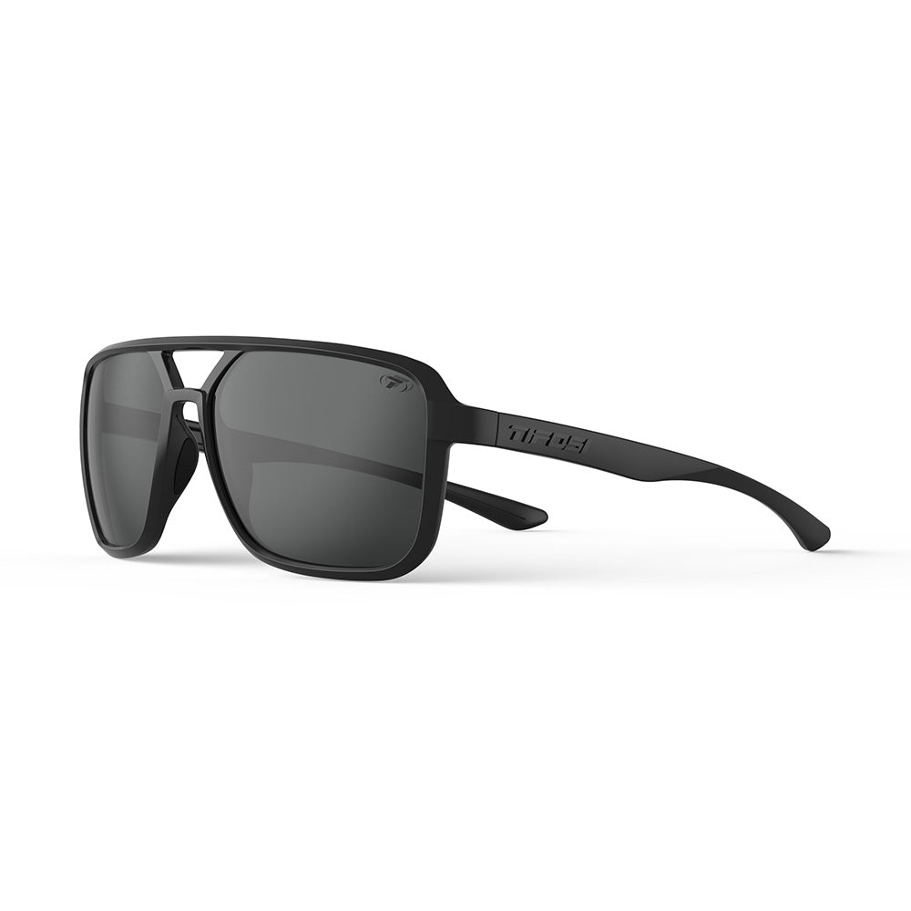 Tifosi Salto Sunglasses Blackout with Smoke Lens