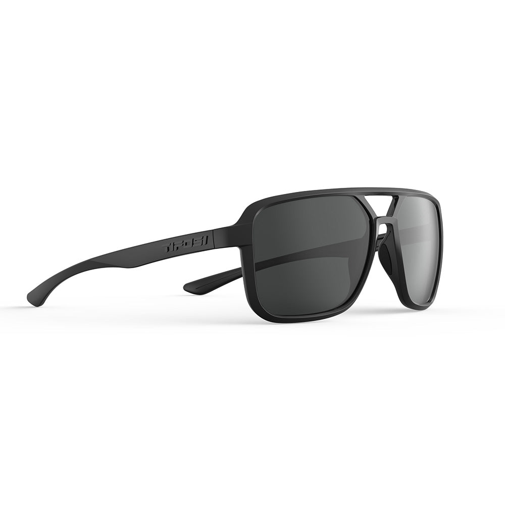 Tifosi Salto Sunglasses Blackout with Smoke Lens