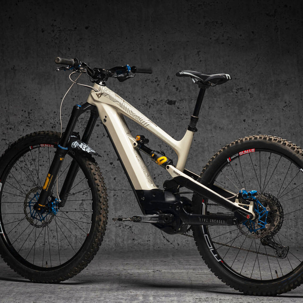 DYEDbro e-Bike Frame Protection 'Stay Free' Black