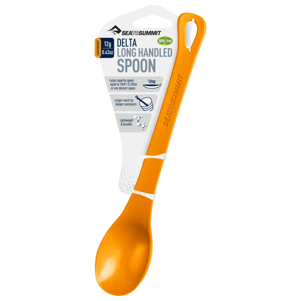 Sea to Summit Delta Long Handed Spoon Orange