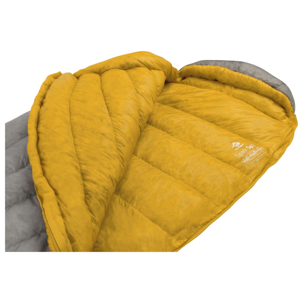 Sea to Summit Spark SpII Dark Grey/Yellow Config Left Regular Size