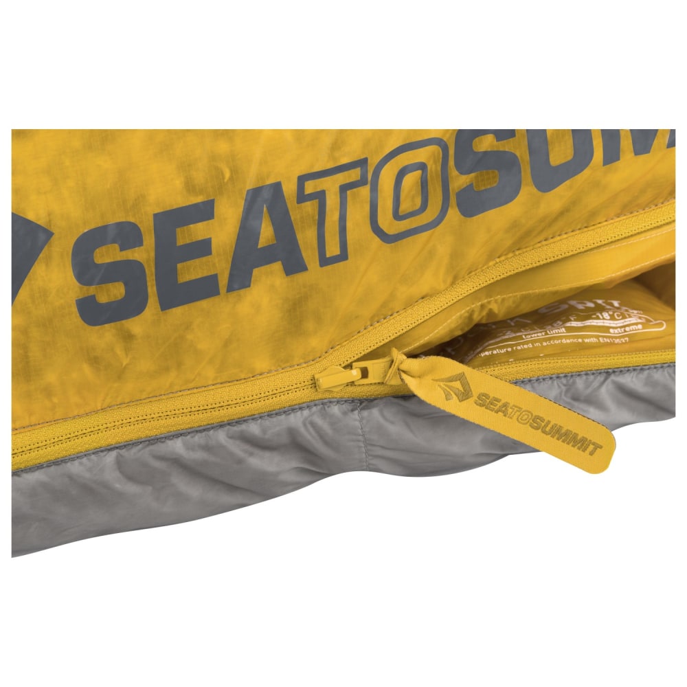 Sea to Summit Spark SpII Dark Grey/Yellow Config Left Regular Size