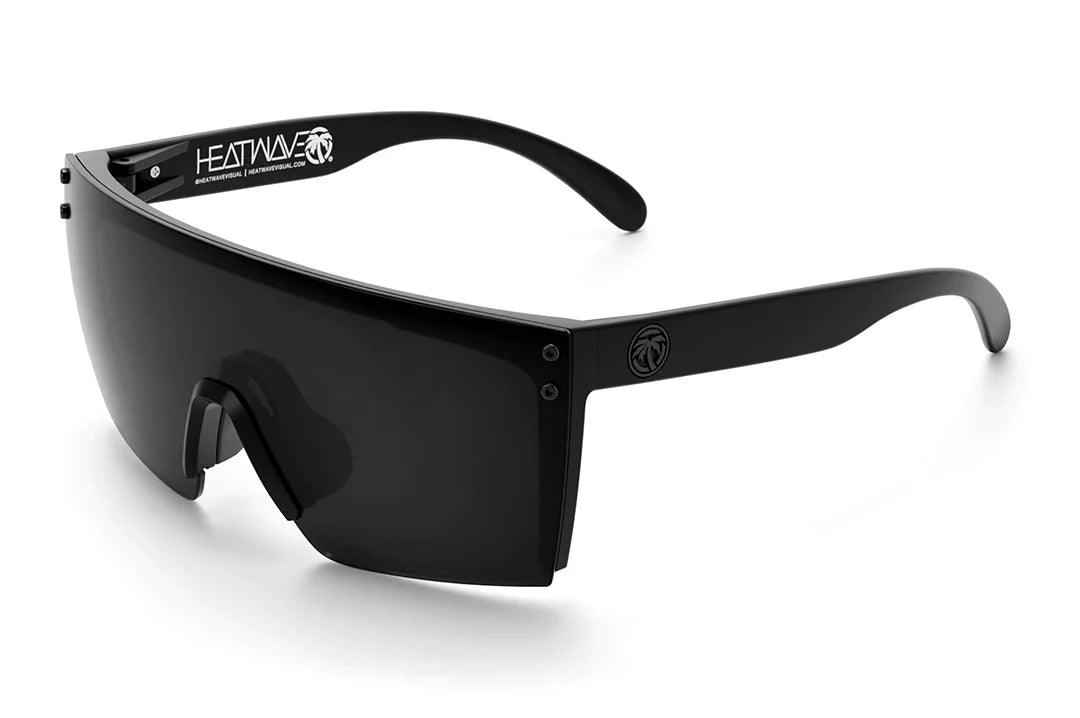Heat Wave Visual Lazer Face Sunglasses Black