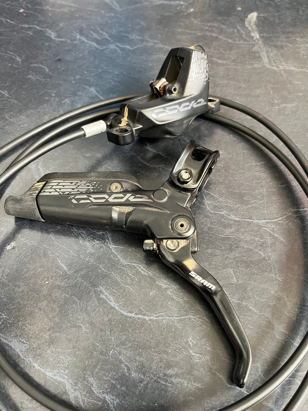 SRAM Code R Disc Brake Black Front 950mm B1 Used