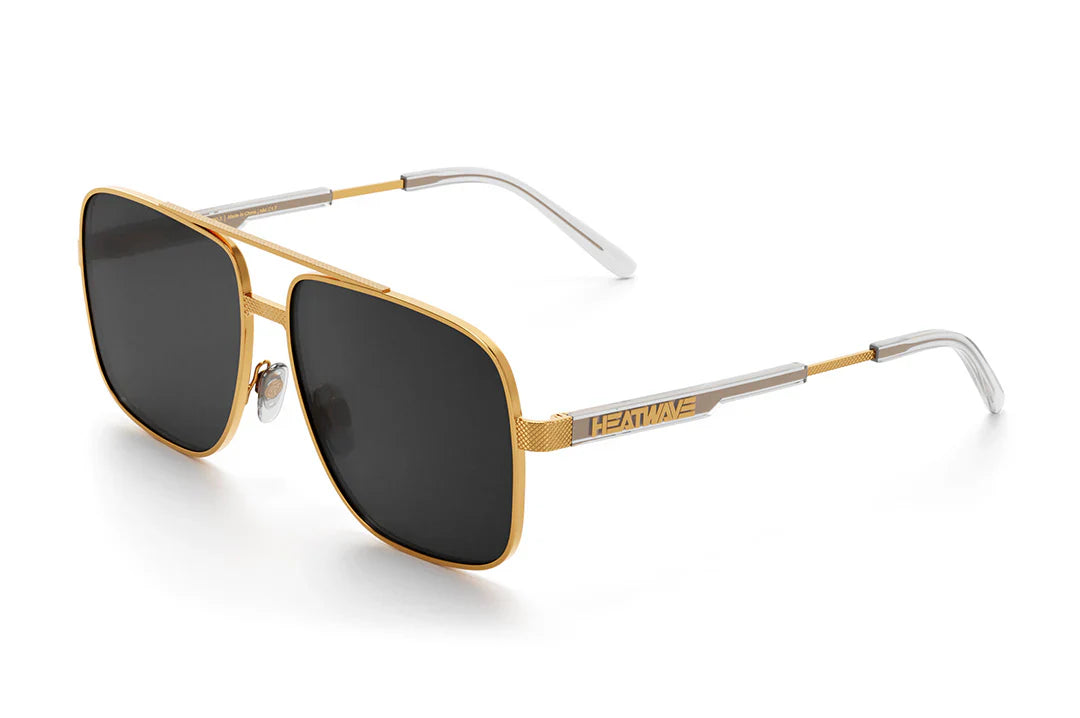 Heat Wave Visual Nimitz Sunglasses Gold