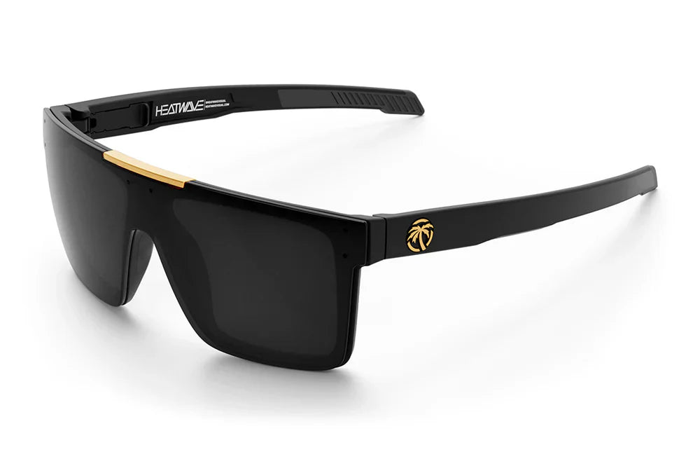 Heat Wave Visual Performance Quatro Sunglasses Black