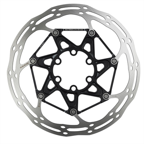 SRAM Rotor Centerline 2 Piece Center Lock 180mm Black Rounded