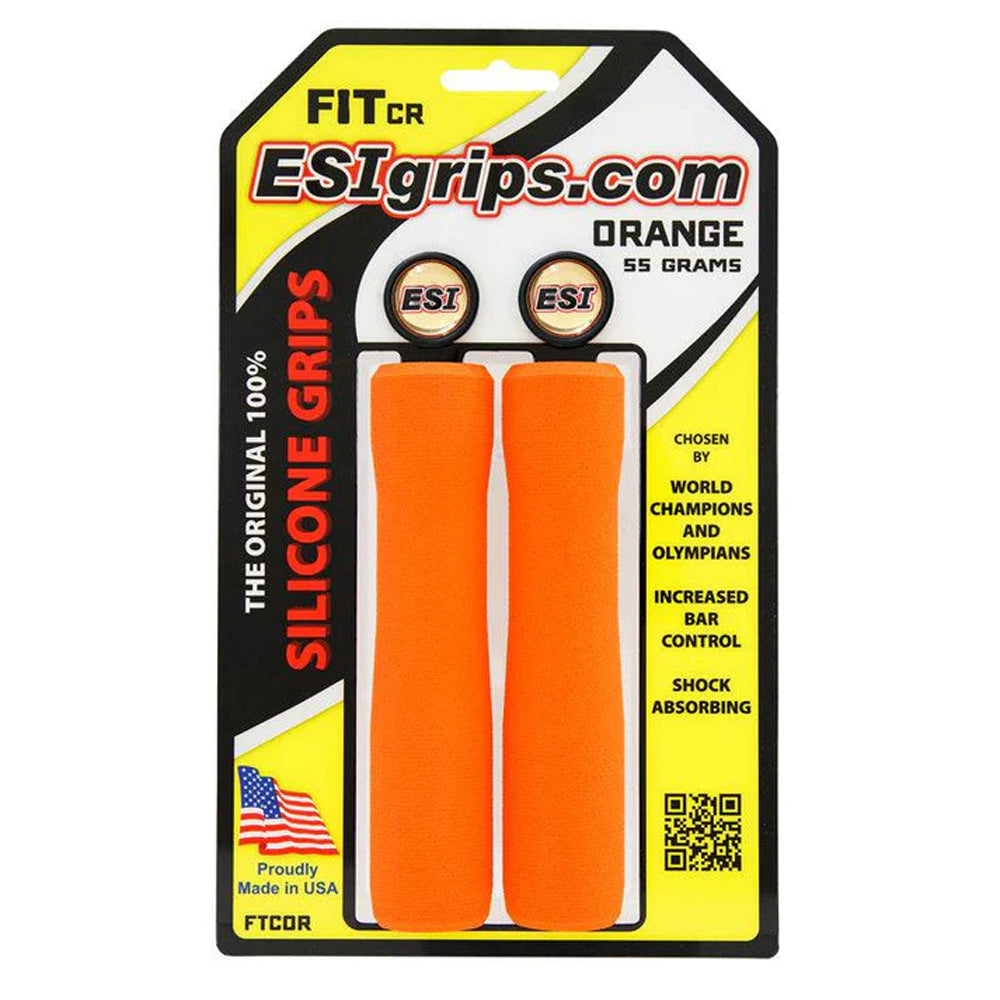 ESI Grips MTB FIT CR (Chunky, Racer's Combo) Orange