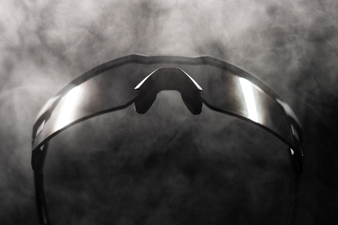 Heat Wave Visual Future Tech Sunglasses Anti-Fog Black