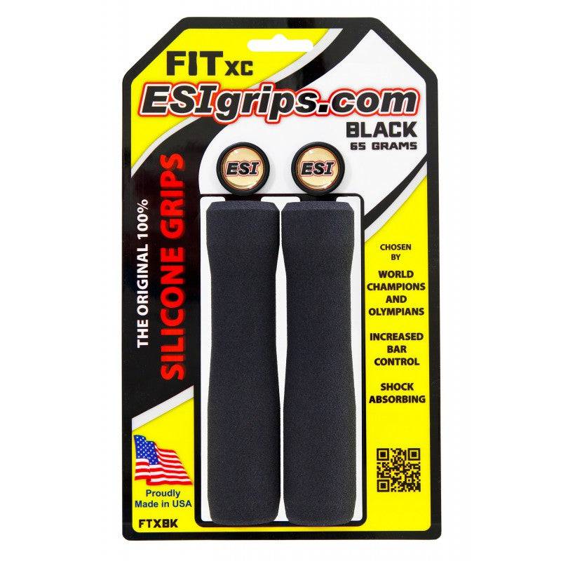 ESI Grips MTB FIT XC (Extra Chunky,Chunky) Black