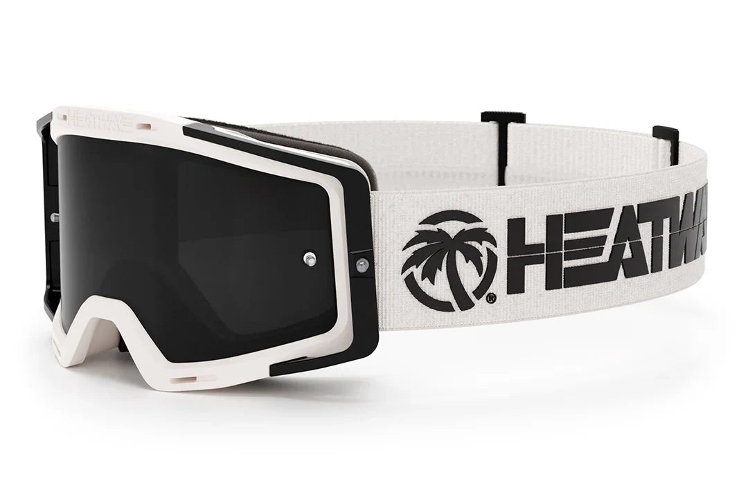 Heat Wave Visual MXG-250 Motosport Goggle Billboard Icon White
