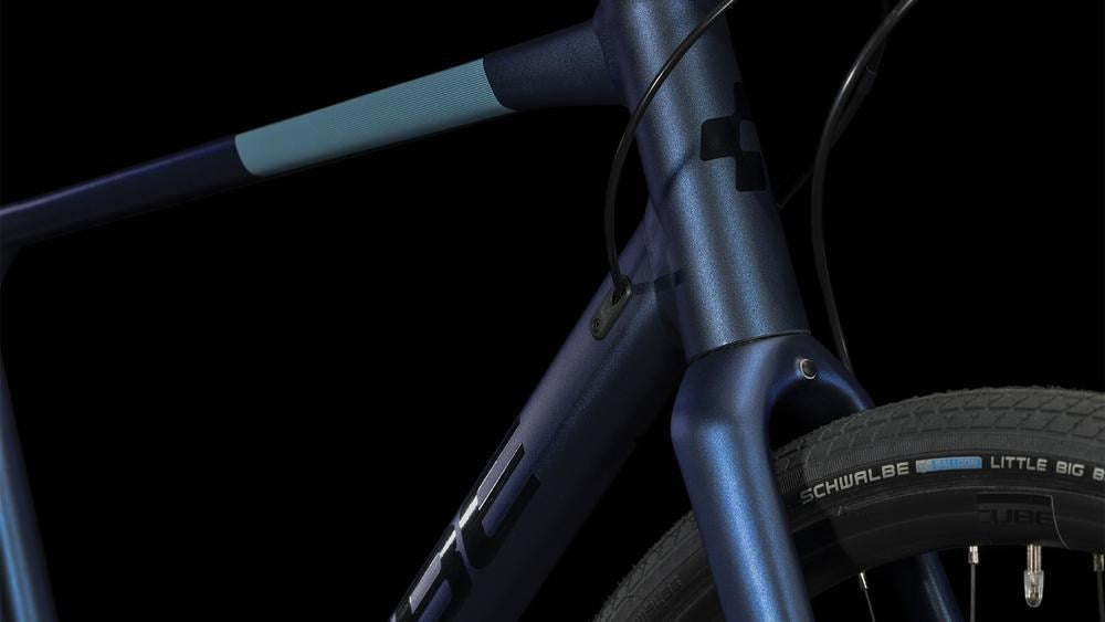 Cube Nulane velvet Blue'n'black