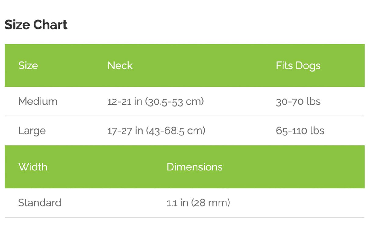 Transition Dog Collar TR Logo