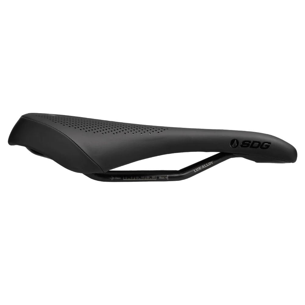 SDG Allure V2 Women's Saddle - Lux Alloy - Black