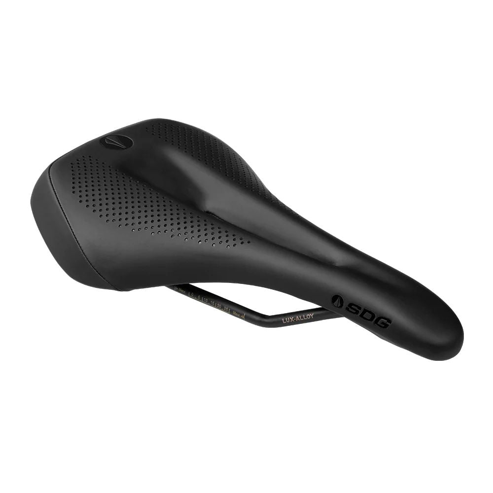 SDG Allure V2 Women's Saddle - Lux Alloy - Black