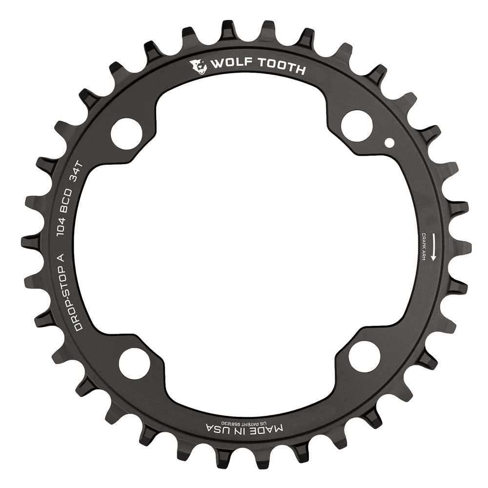Wolf Tooth 104 BCD Drop-Stop Chainring