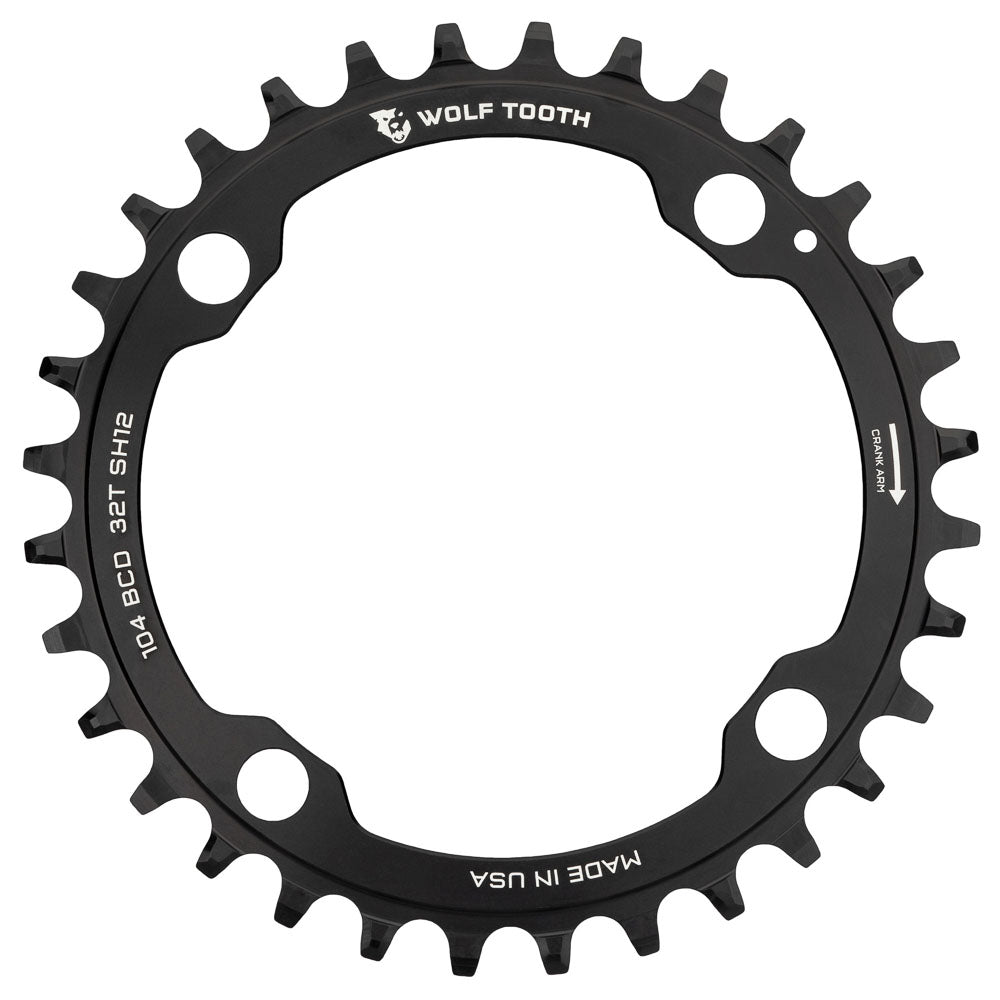 104 BCD Drop-Stop Chainring - Shimano Hg+