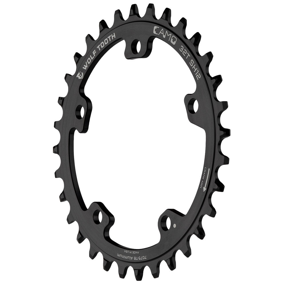 Camo Drop-Stop Chainring - Shmano Hg+