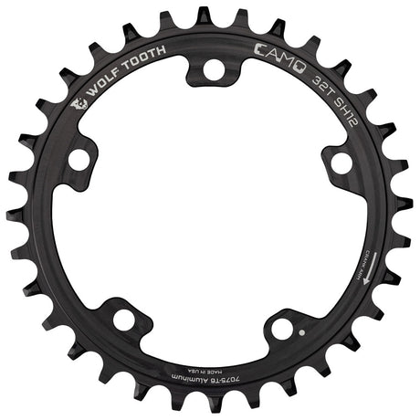 Camo Drop-Stop Chainring - Shmano Hg+