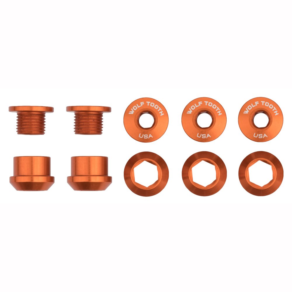 6MM CHAINRING BOLTS FOR 1X - 5PCS