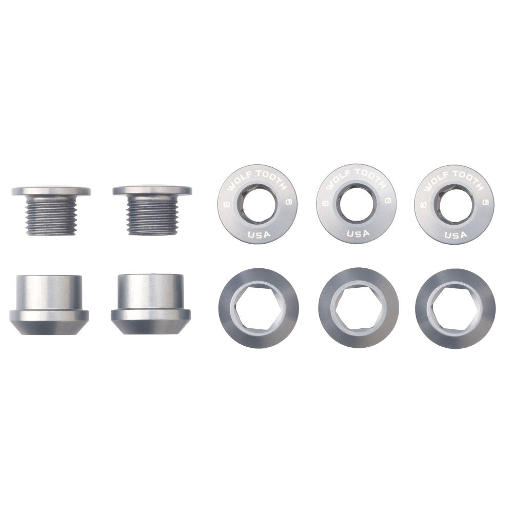 6MM CHAINRING BOLTS FOR 1X - 5PCS