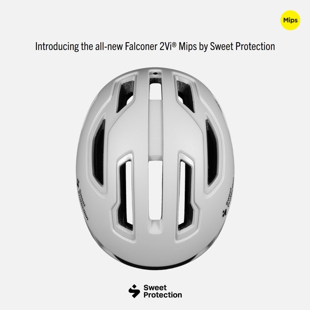 FALCONER 2VI MIPS HELMET - BRONCO WHITE