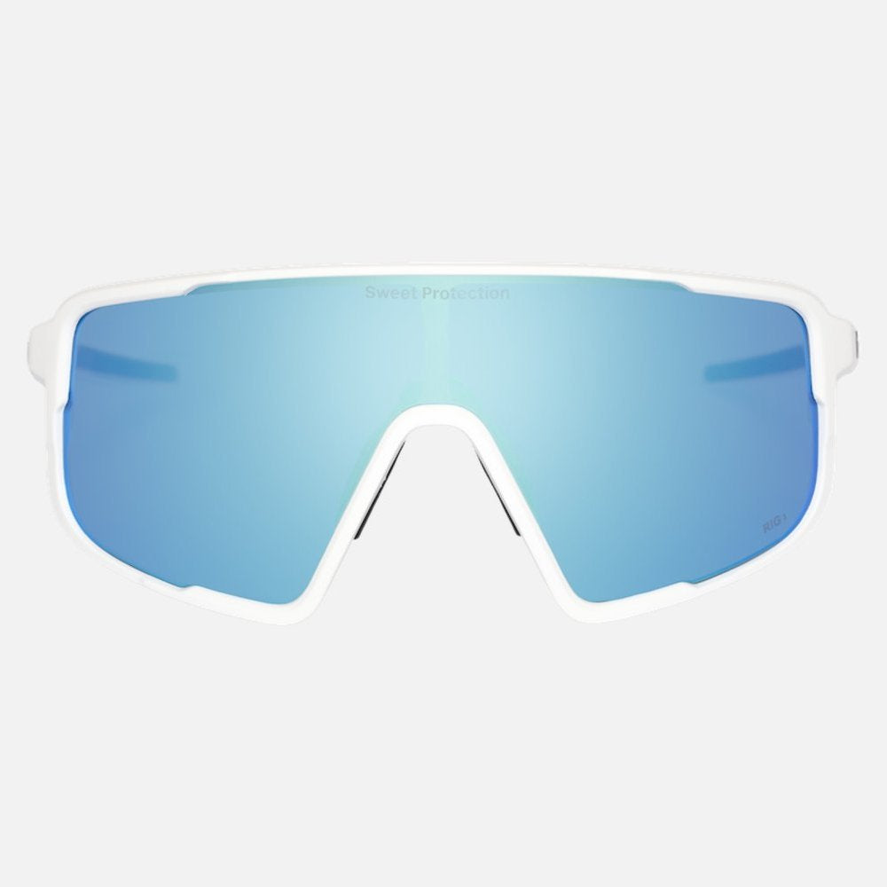 MEMENTO RIG REFLECT SUNGLASSES - RIG AQUAMARINE / SATIN WHITE