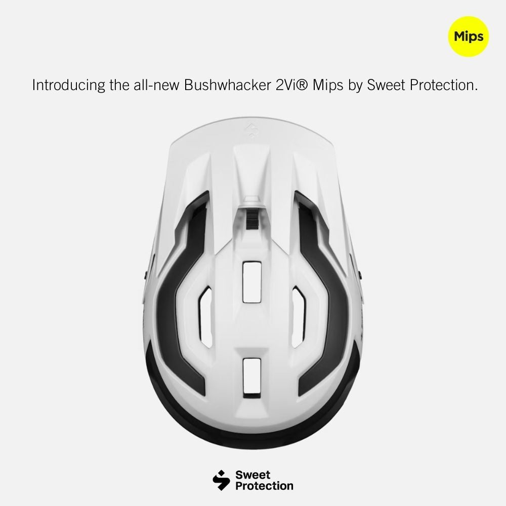 BUSHWHACKER 2VI MIPS HELMET - MATTE WHITE