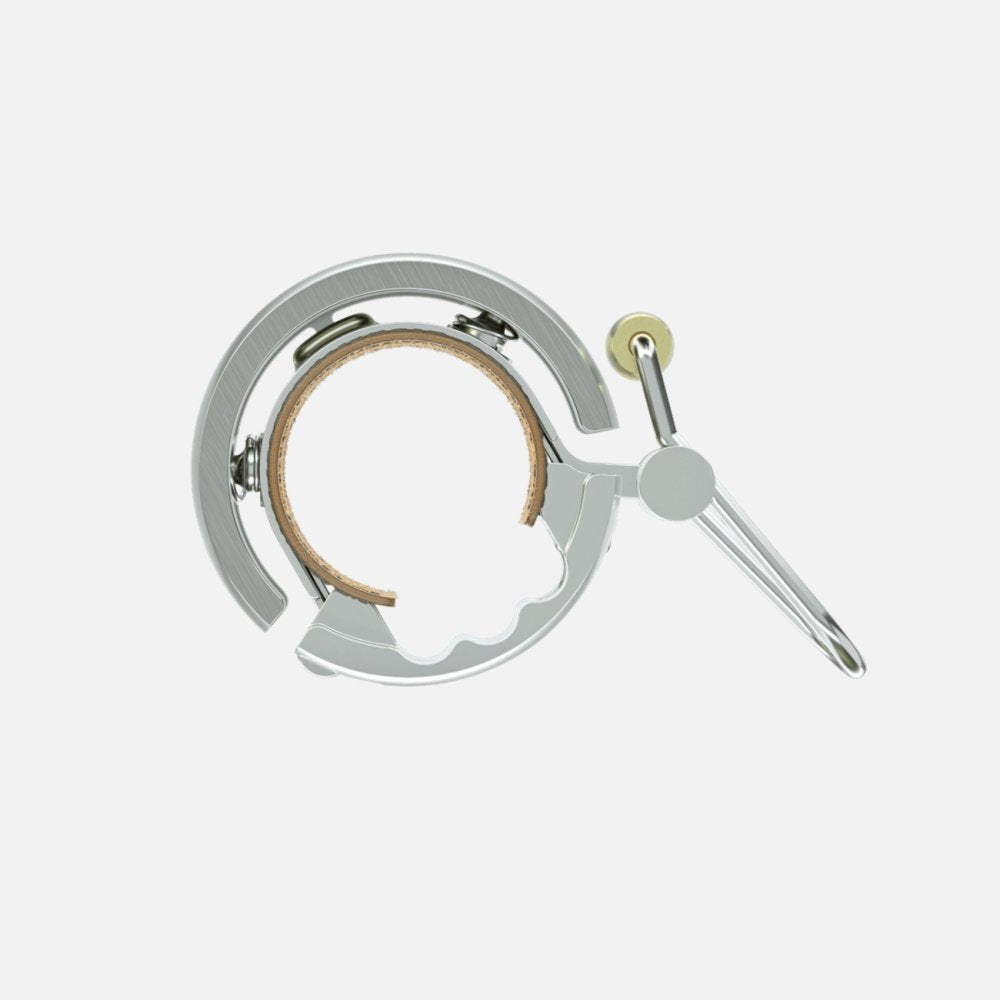 Knog Bell Oi Luxe Riser/Flat Bar Silver S