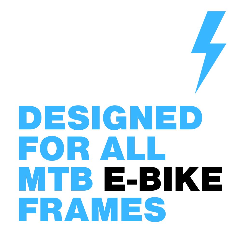 DYEDbro e-Bike Frame Protection 'Stay Free' Black