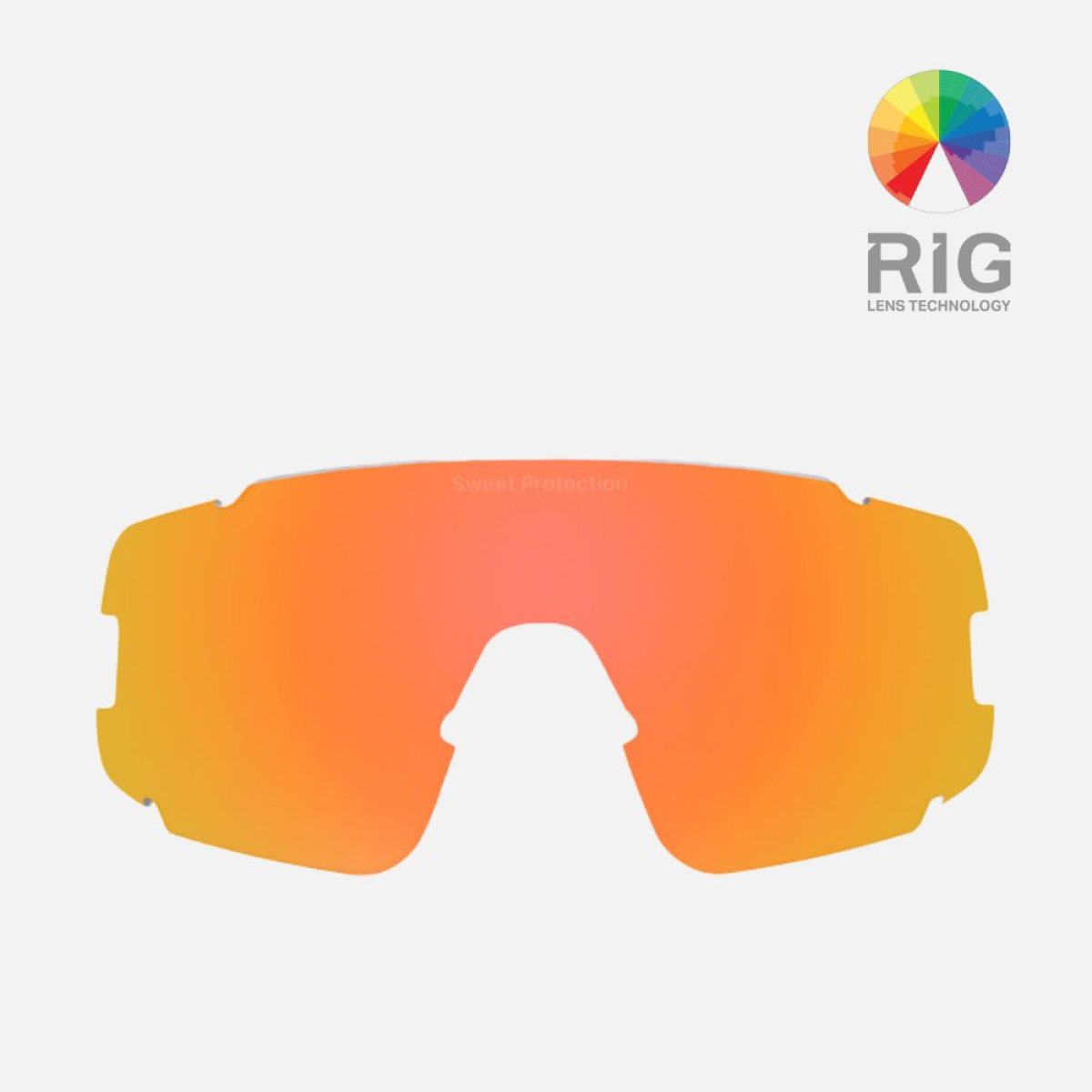 RONIN RIG REFLECT SUNGLASSES - RIG TOPAZ / MATTE WHITE
