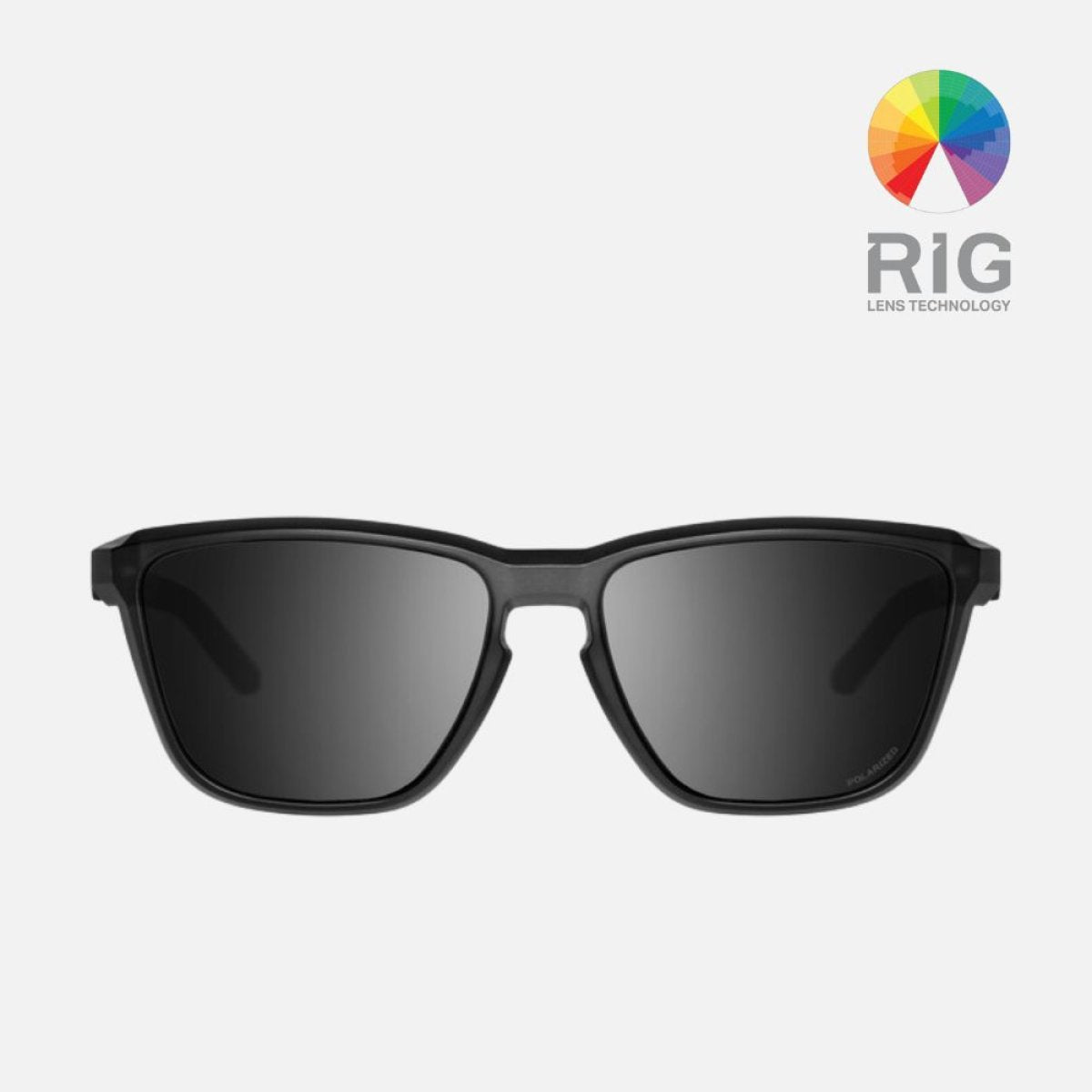 TACHI RIG REFLECT SUNGLASSES - RIG OBSIDIAN / MATTE DARK STORM