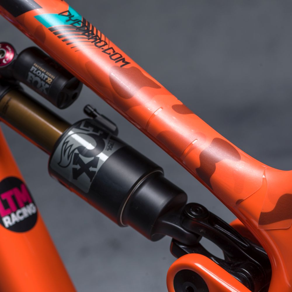 DYEDbro Frame Protection Camo Black Gloss