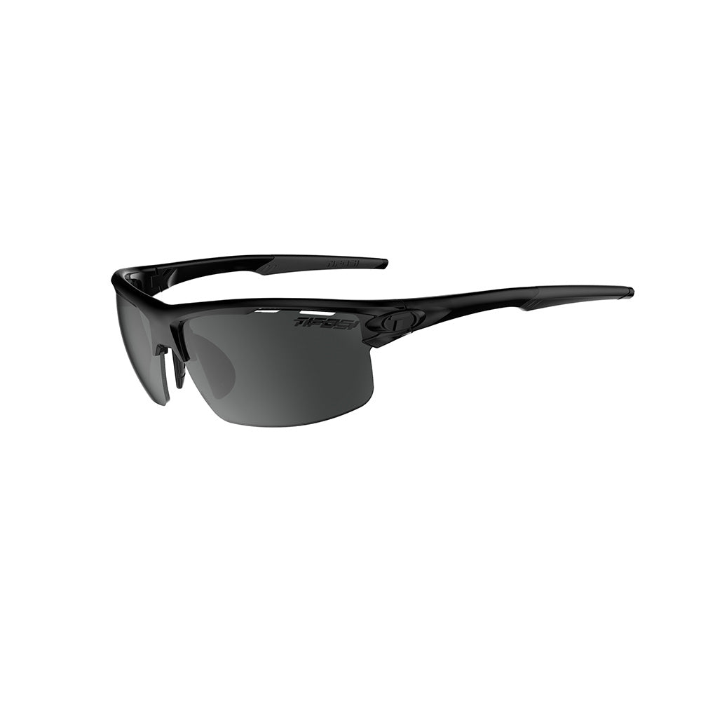 Tifosi Rivet, Blackout, Smoke/ AC Red/ Clear Lens