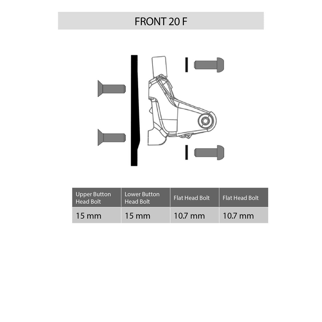 SRAM Flat Front 20 Info