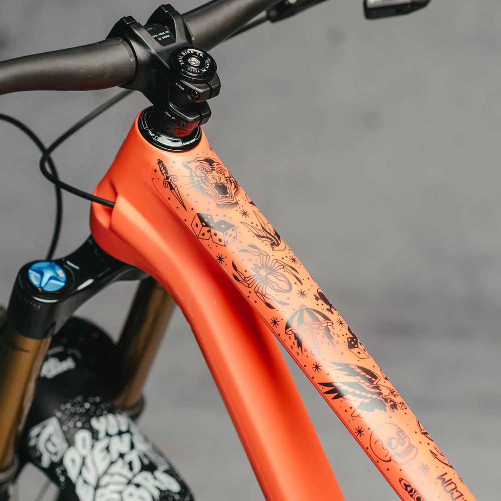 DYEDbro Frame Protection Old School Tattoo Black