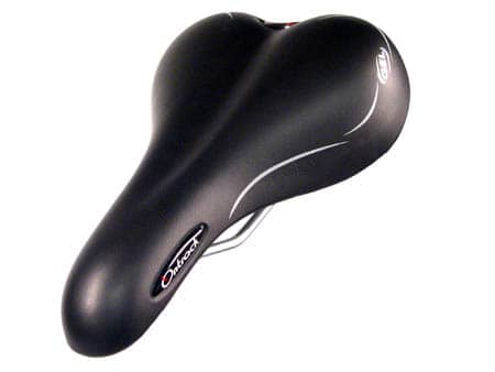 Ontrack Male Gel Moulded Full Cut Saddle Black