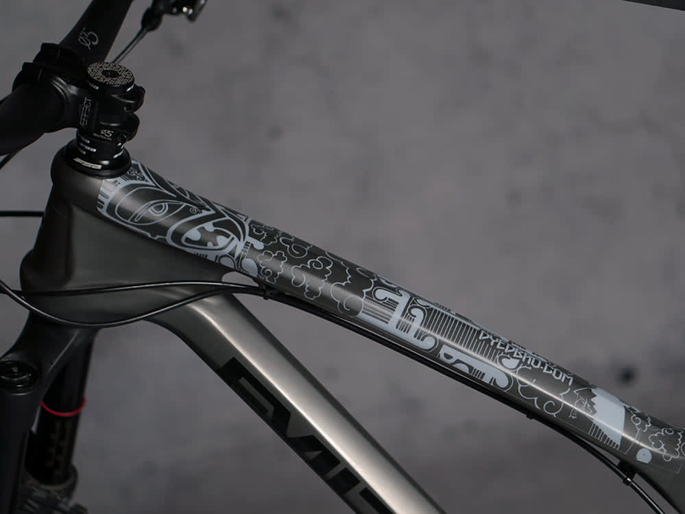 DYEDbro Frame Protection Aotearoa White