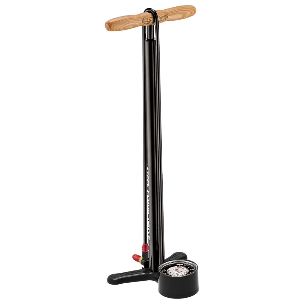 Lezyne Steel Floor Drive 3.5" Pump Gloss Black