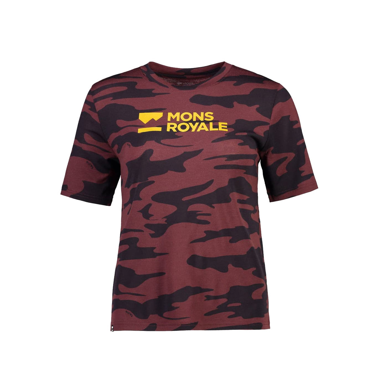 Mons Royale  Women's Icon Relaxed Tee Chocolate Camo